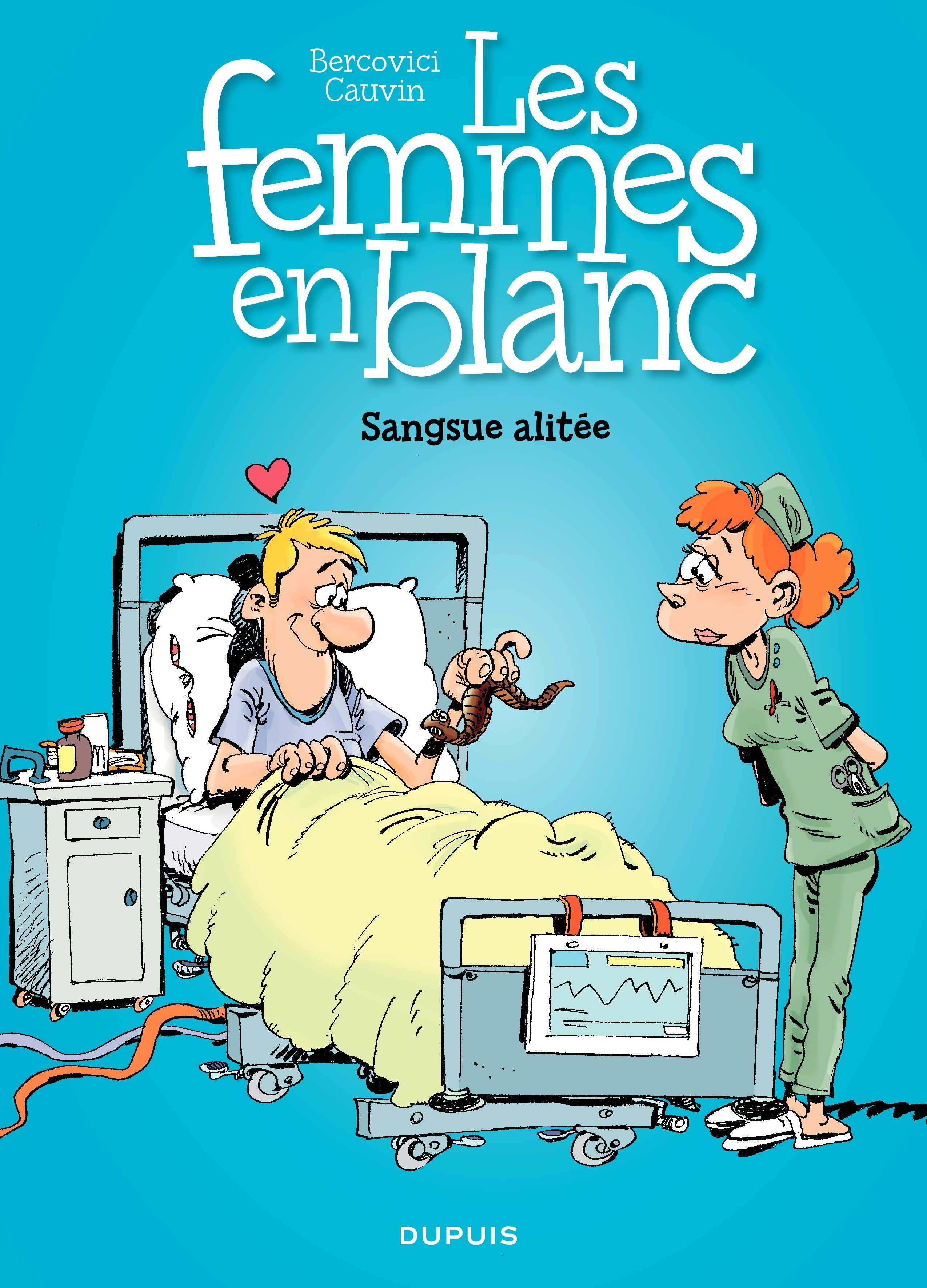 Les femmes en blanc - Tome 33 - Sangsue alitée (9782800148618-front-cover)