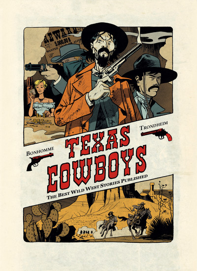 Texas Cowboys - Tome 1 - Tome 1 (9782800152721-front-cover)
