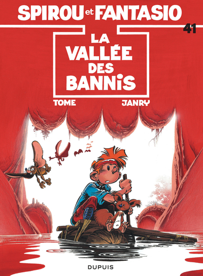 Spirou et Fantasio - Tome 41 - La Vallée des bannis (9782800117041-front-cover)