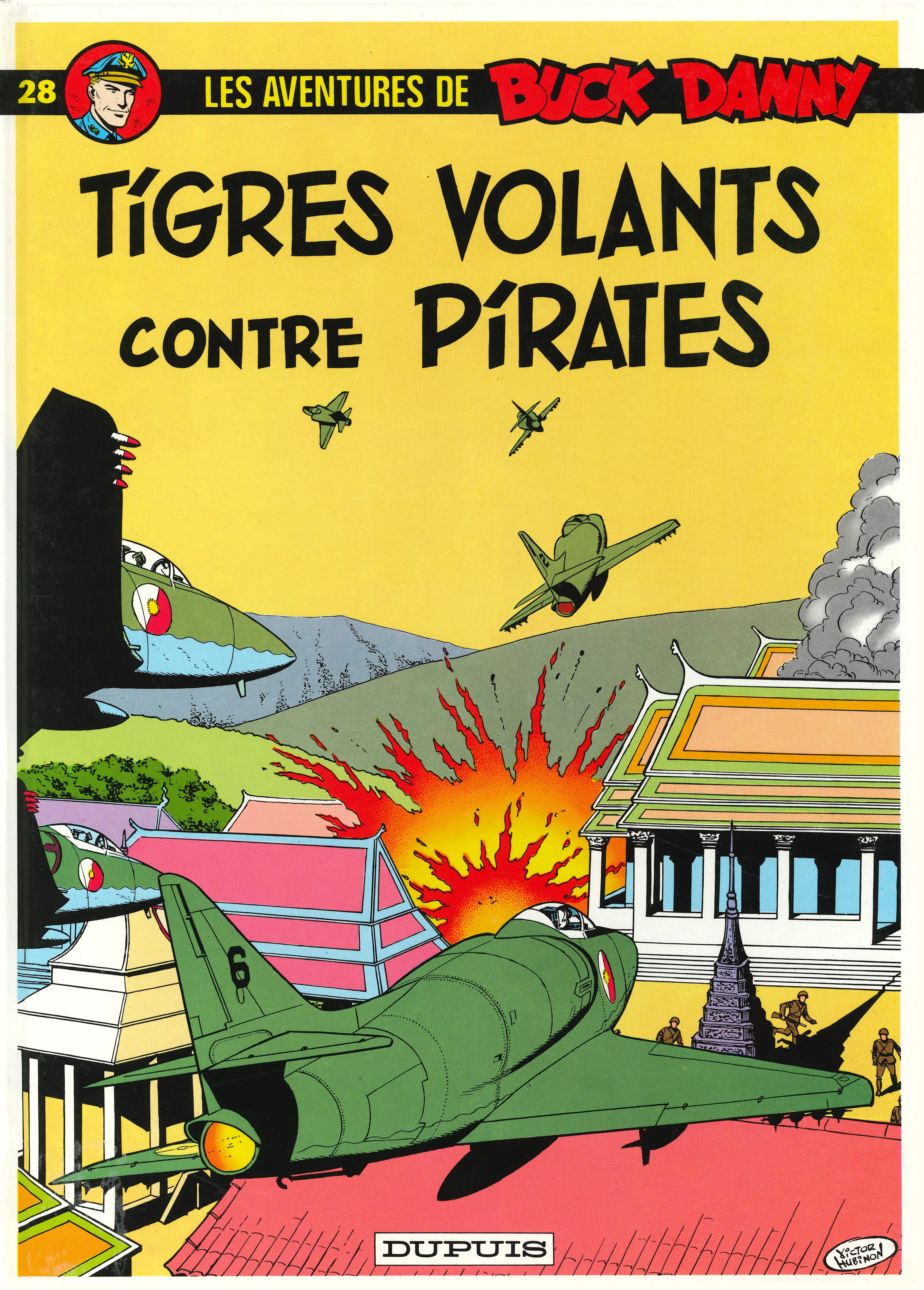 Buck Danny - Tome 28 - Tigres Volants contre pirates (9782800112244-front-cover)