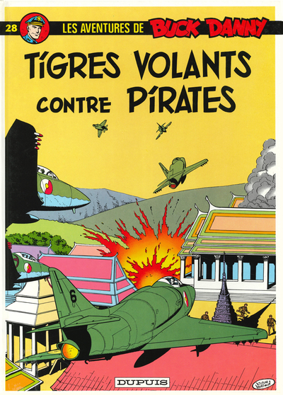 Buck Danny - Tome 28 - Tigres Volants contre pirates (9782800112244-front-cover)