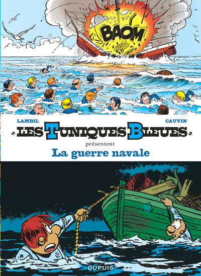Les Tuniques Bleues présentent - Tome 7 - La guerre navale (9782800169866-front-cover)