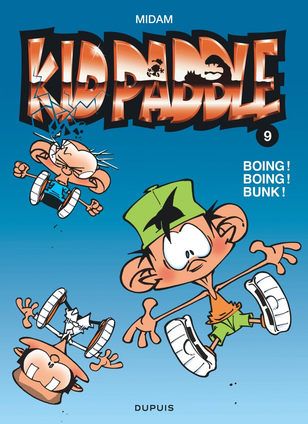 Kid Paddle - Tome 9 - Boing ! Boing ! Bunk ! (9782800133591-front-cover)