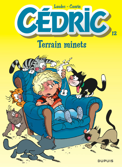 Cédric - Tome 12 - Terrain minets (9782800125961-front-cover)