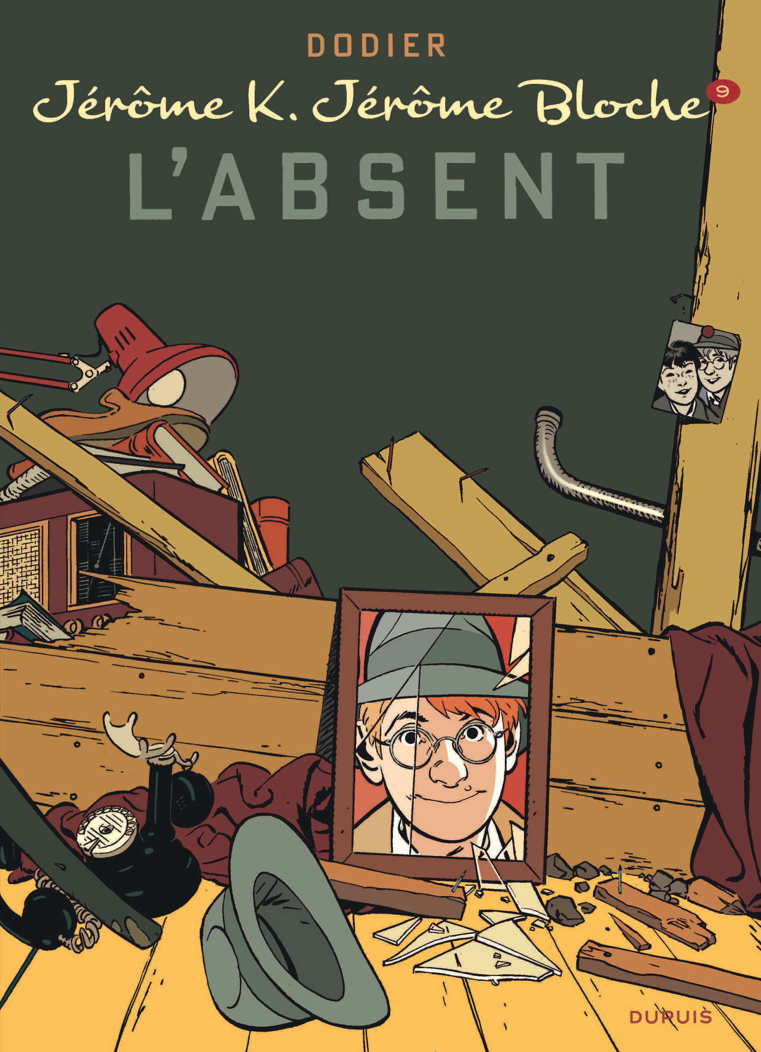 Jérôme K. Jérôme Bloche - Tome 9 - L'Absent (9782800125480-front-cover)