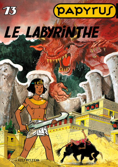Papyrus - Tome 13 - Le Labyrinthe (9782800127330-front-cover)