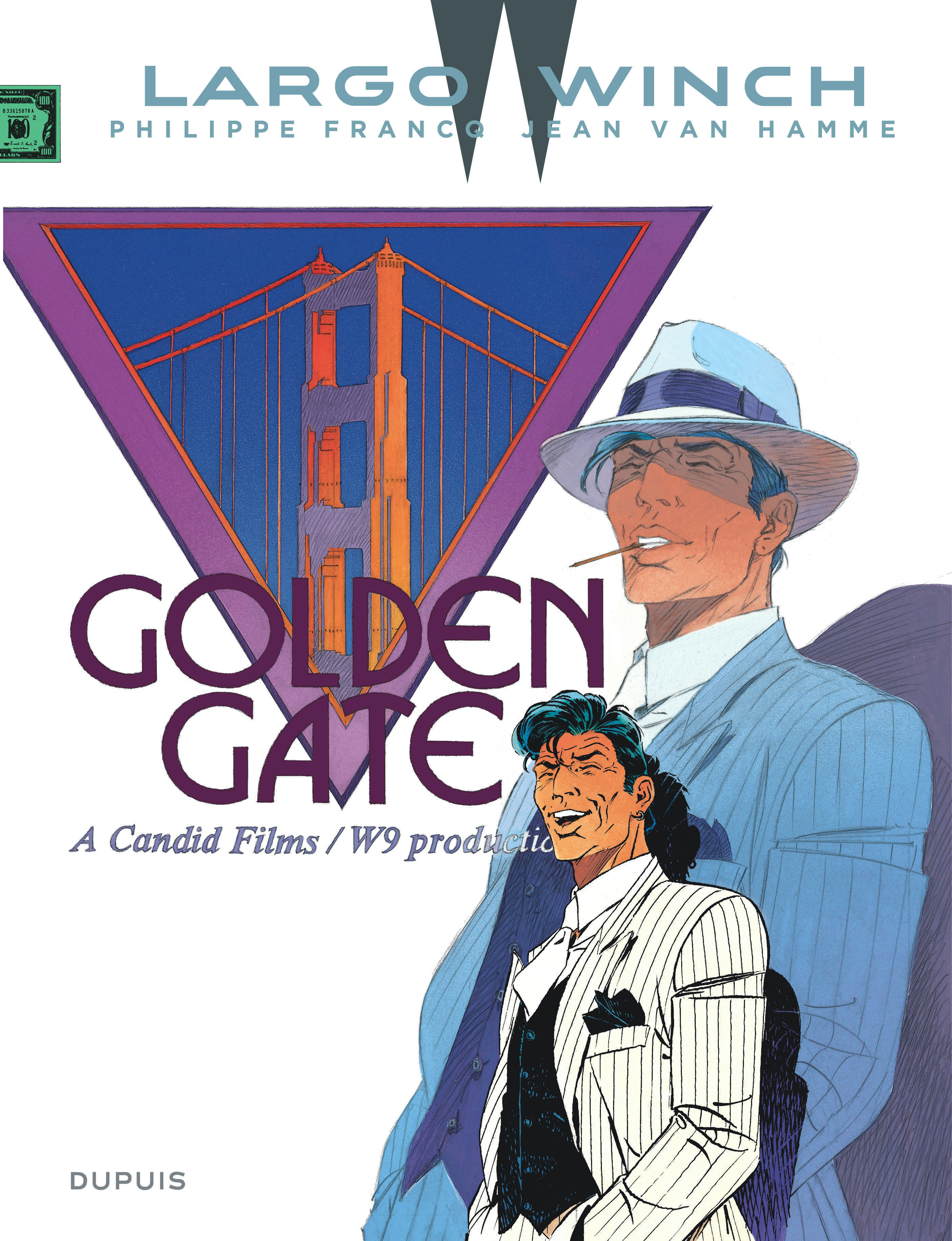 Largo Winch - Tome 11 - Golden Gate (grand format) (9782800159553-front-cover)