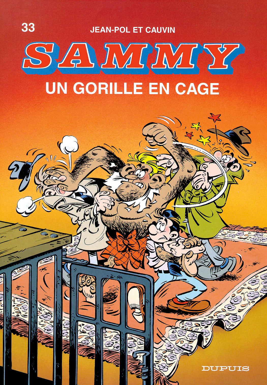 Sammy - Tome 33 - Un Gorille en cage (9782800123424-front-cover)