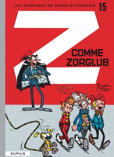 Spirou et Fantasio - Tome 15 - Z comme Zorglub (9782800100173-front-cover)