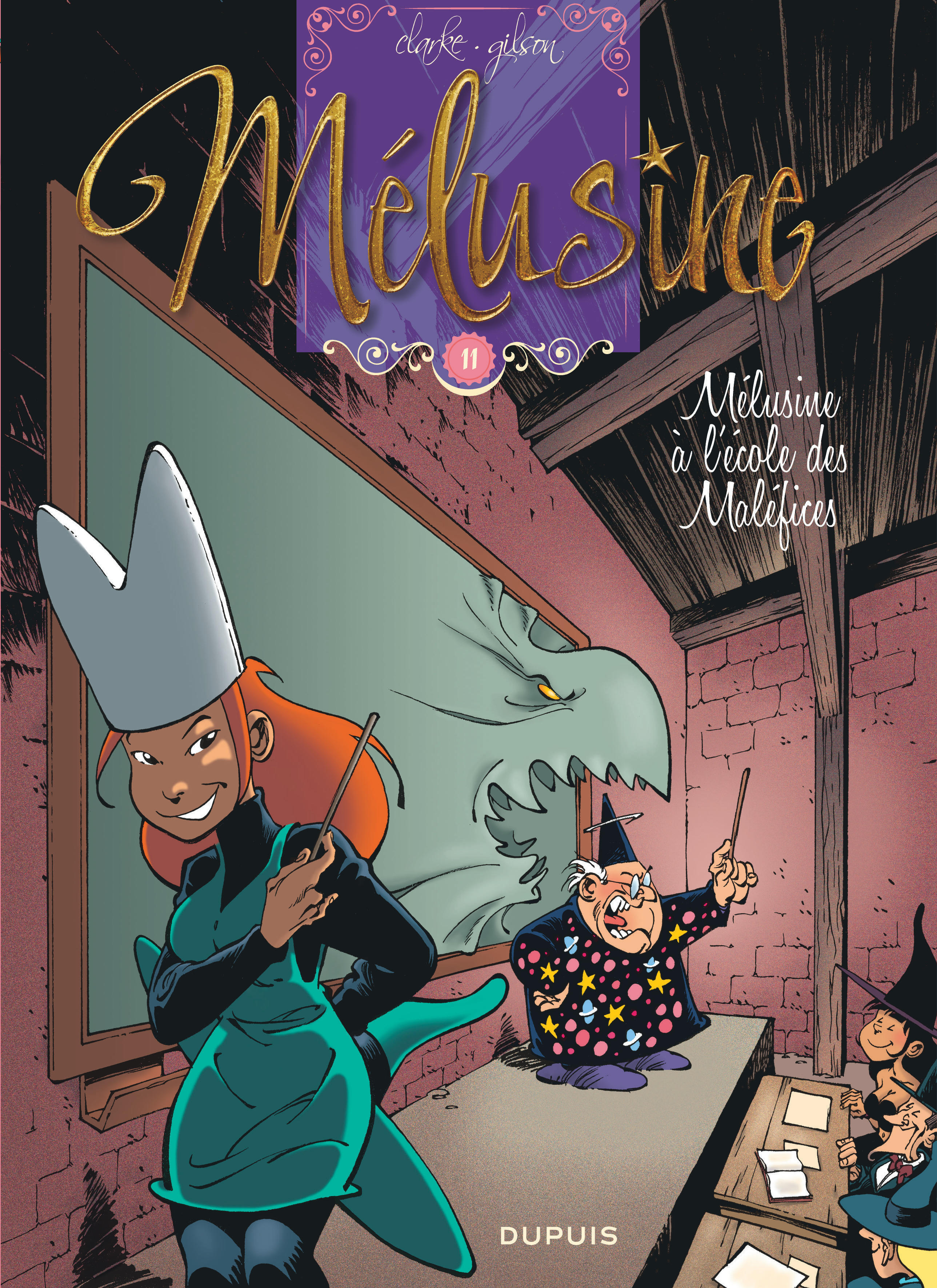 Mélusine - Tome 11 - Mélusine à l'école des Maléfices (réédition) (9782800158969-front-cover)