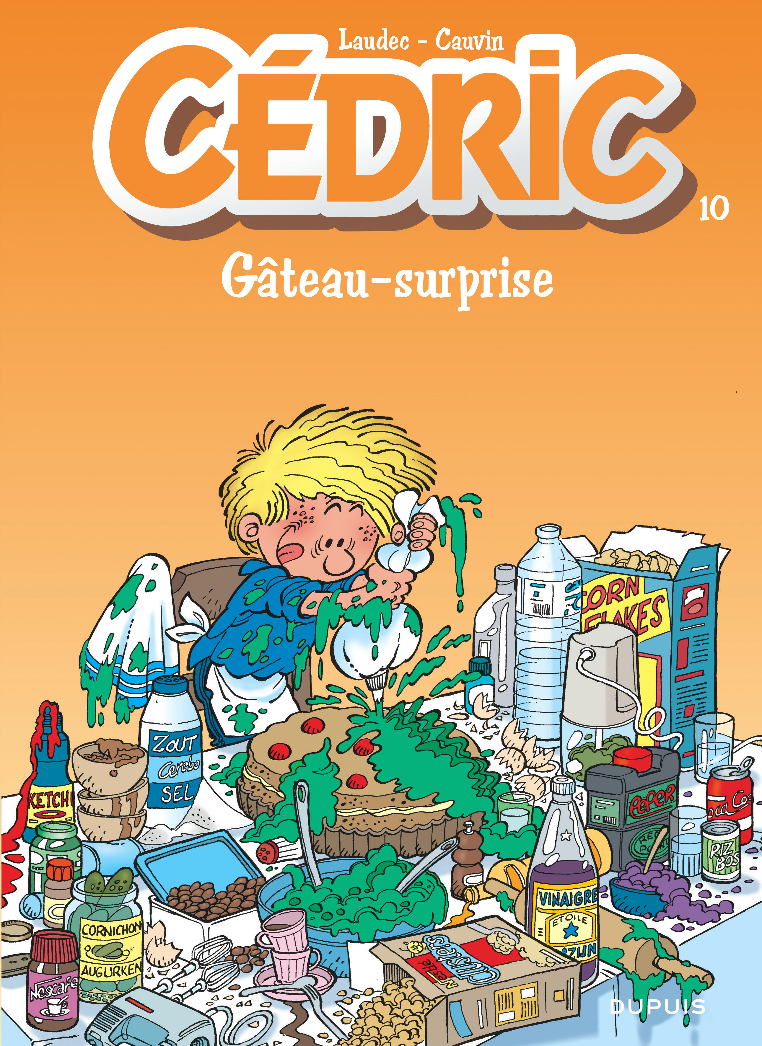 Cédric - Tome 10 - Gâteau-surprise (9782800123387-front-cover)