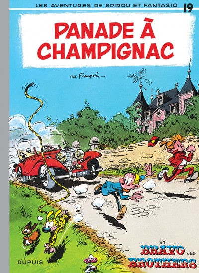 Spirou et Fantasio - Tome 19 - Panade à Champignac (9782800100210-front-cover)