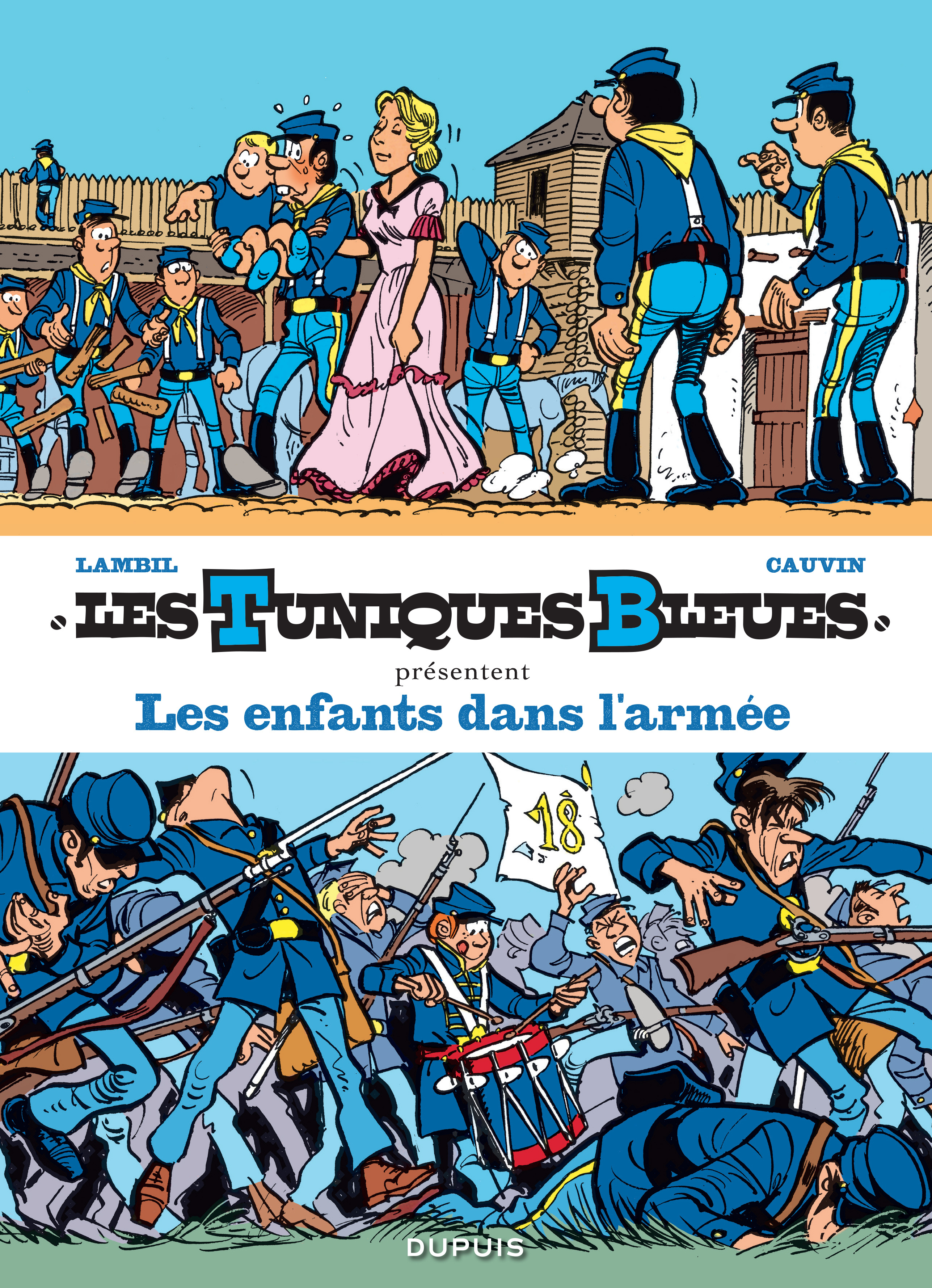 Les Tuniques Bleues présentent - Tome 6 - Les enfants dans l'armée (9782800166957-front-cover)