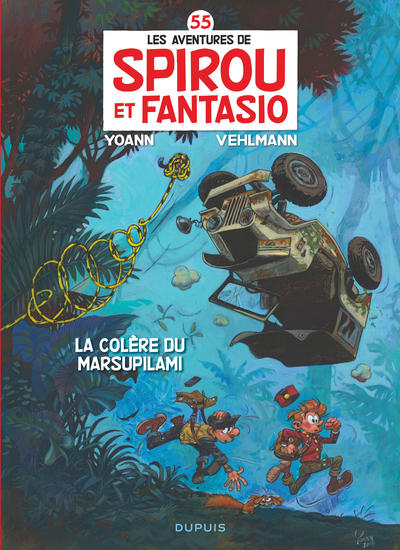 Spirou et Fantasio - Tome 55 - La colère du Marsupilami (9782800163673-front-cover)