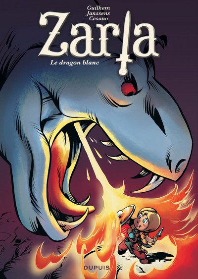 Zarla - Tome 2 - Le dragon blanc (9782800140575-front-cover)