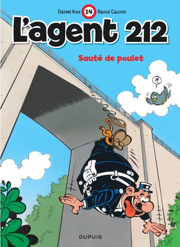 L'agent 212 - Tome 14 - Sauté de poulet (9782800119410-front-cover)