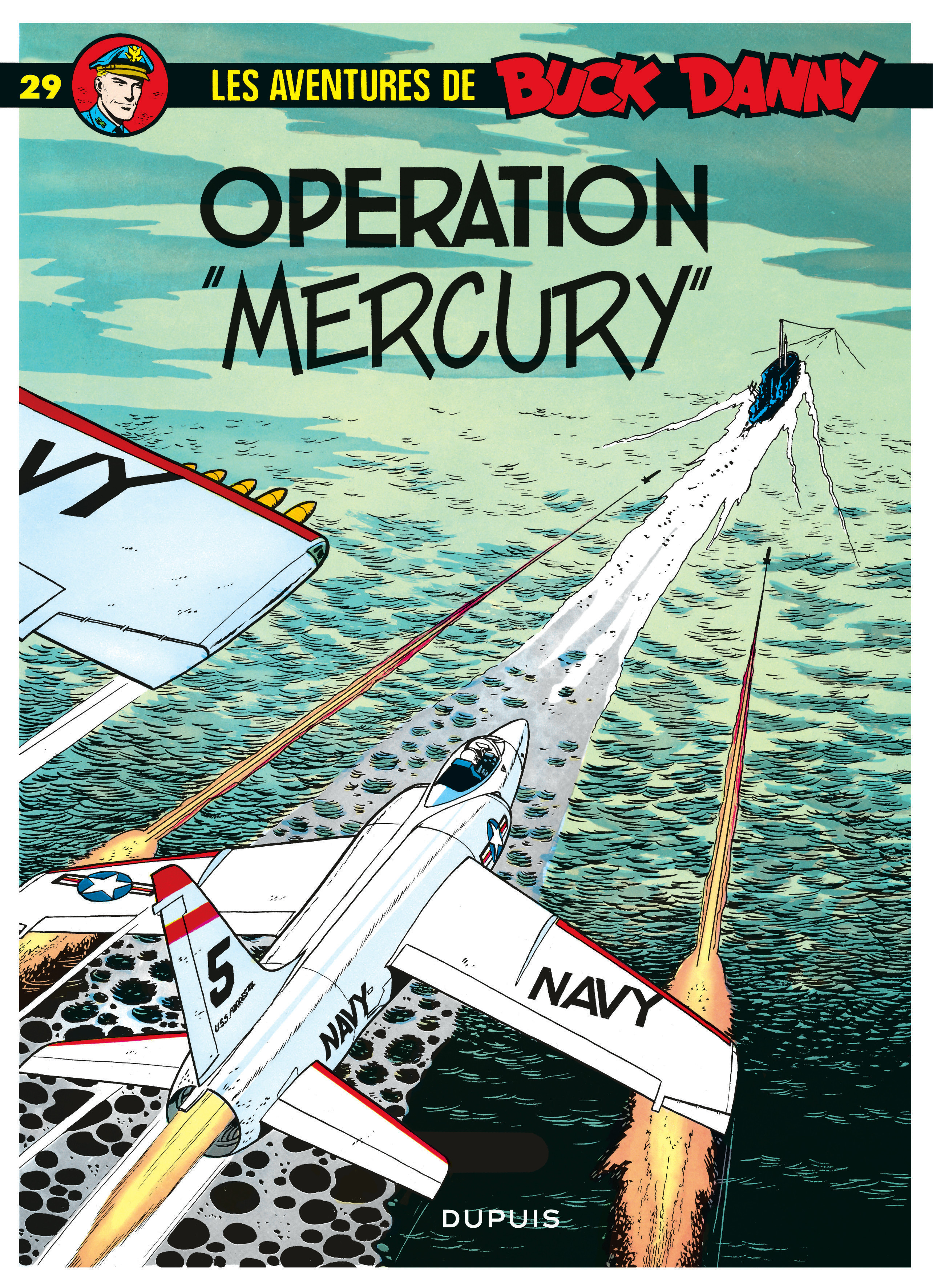 Buck Danny - Tome 29 - Opération Mercury (9782800112251-front-cover)