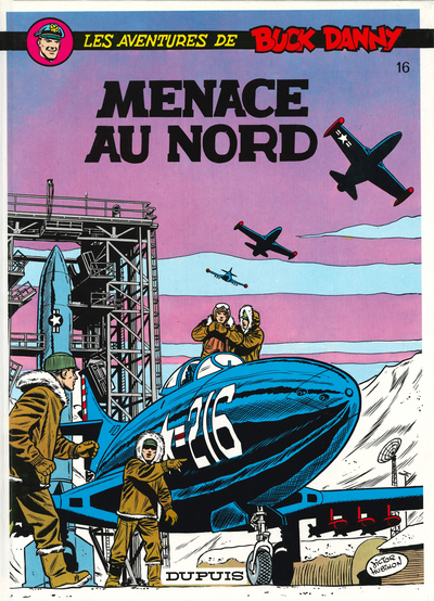 Buck Danny - Tome 16 - Menace au Nord (9782800112121-front-cover)
