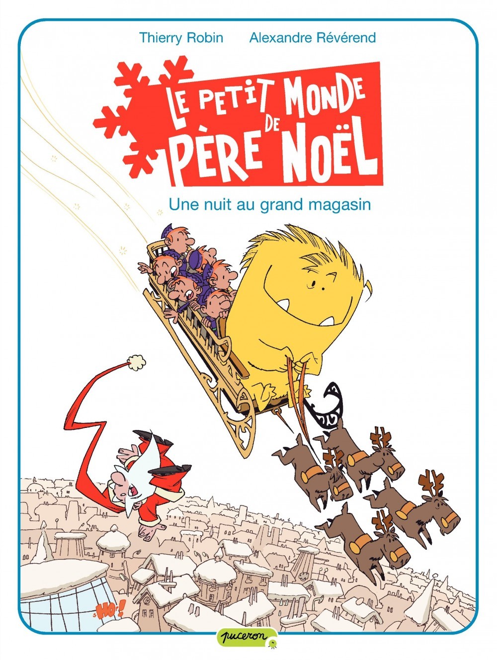 Le petit monde de Père Noël - Tome 2 - Une nuit au grand magasin (9782800141558-front-cover)