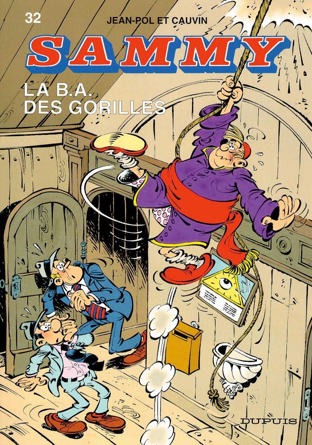 Sammy - Tome 32 - La B. A. des Gorilles (9782800122564-front-cover)