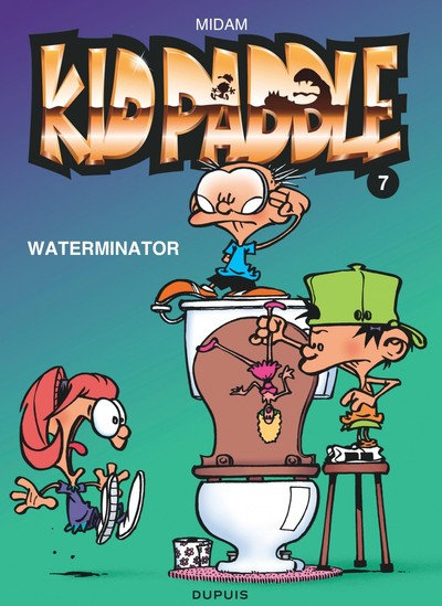 Kid Paddle - Tome 7 - Waterminator (9782800131115-front-cover)