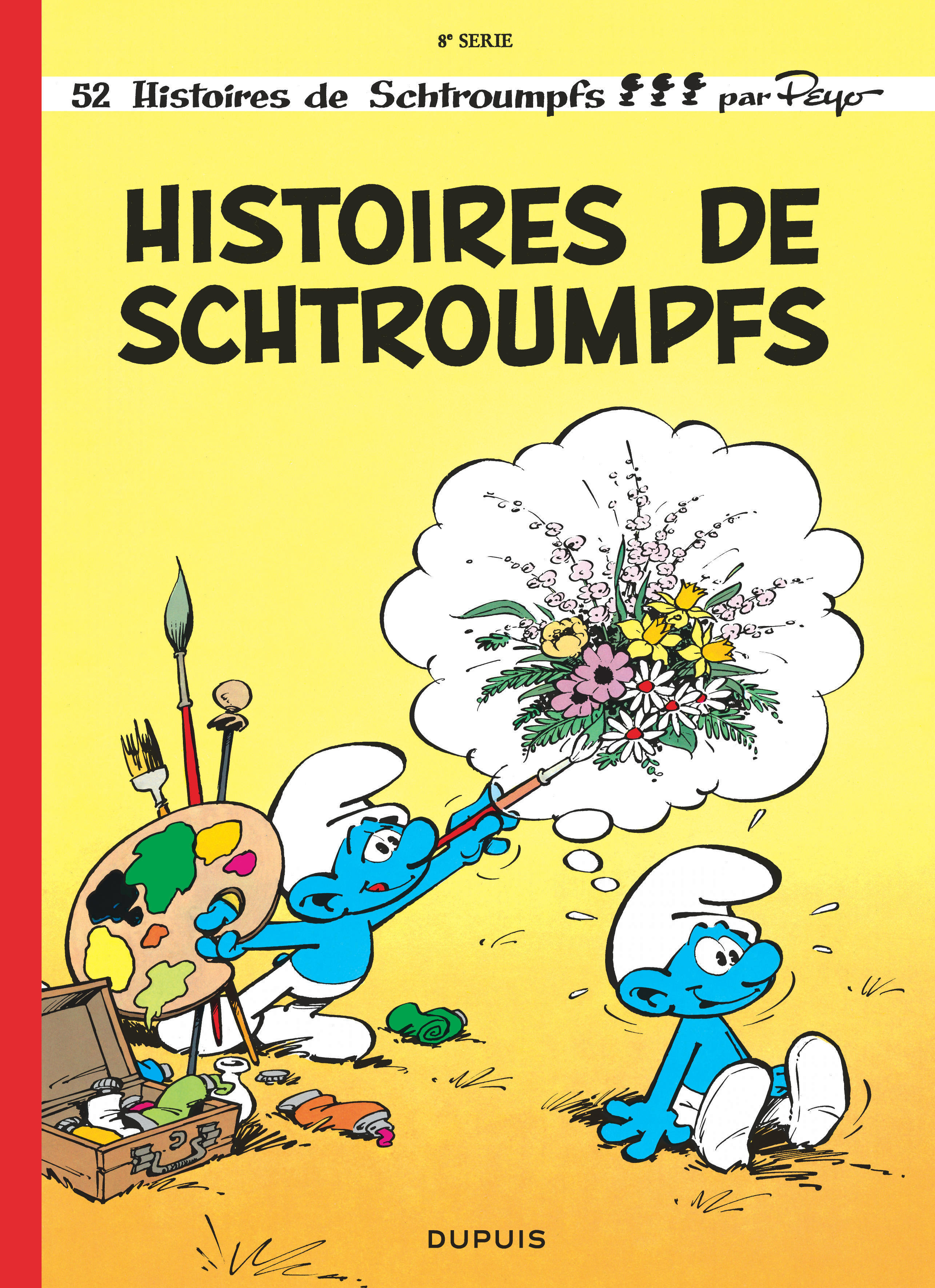 Les Schtroumpfs - Tome 8 - Histoires de Schtroumpfs (9782800101156-front-cover)