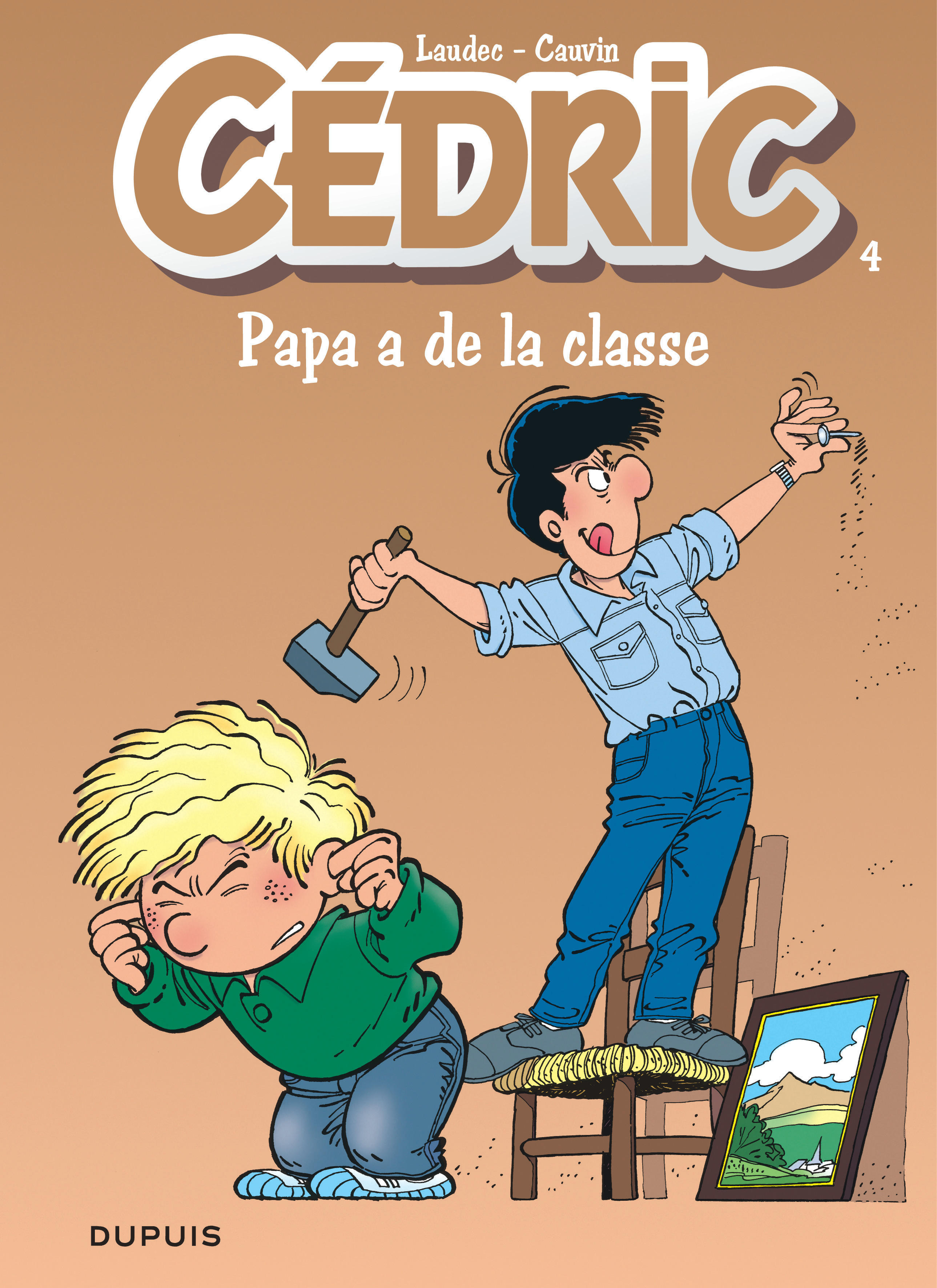 Cédric - Tome 4 - Papa a de la classe (9782800118161-front-cover)