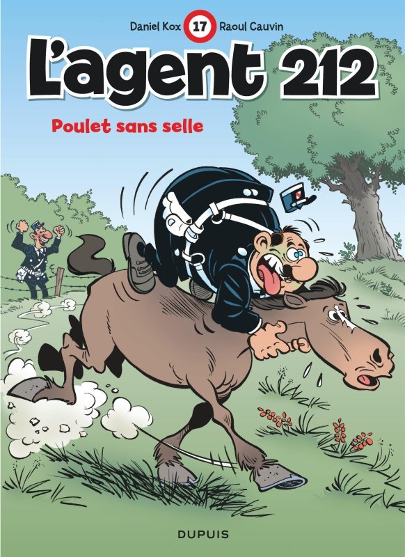 L'agent 212 - Tome 17 - Poulet sans selle (9782800122243-front-cover)