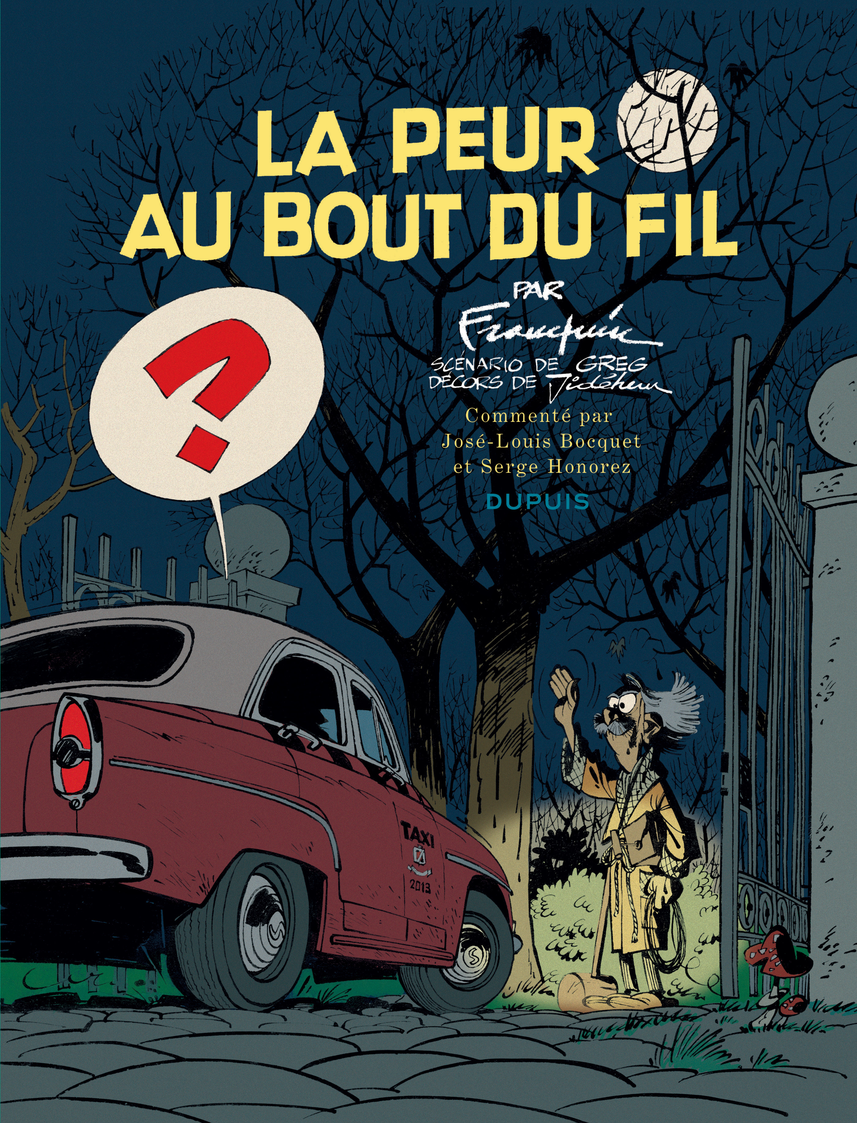 Spirou - édition commentée - La peur au bout du fil (9782800148236-front-cover)