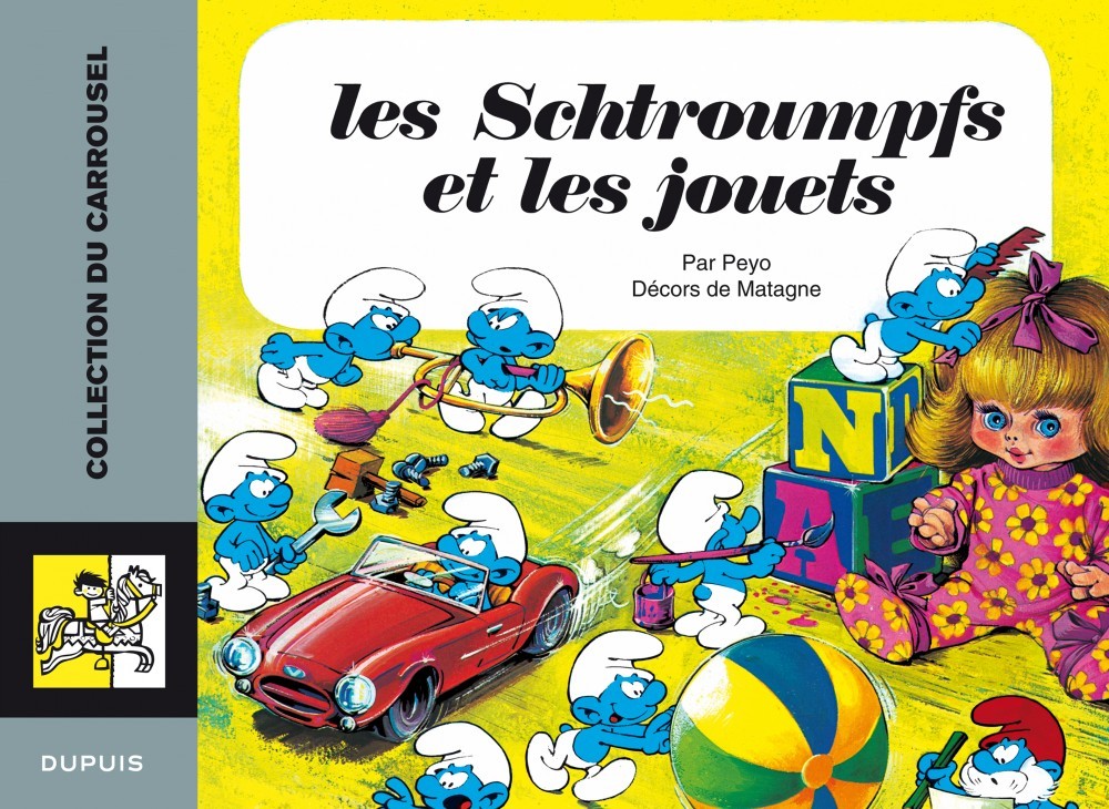 Carrousel - Tome 2 - Les Schtroumpfs et les jouets (9782800142937-front-cover)