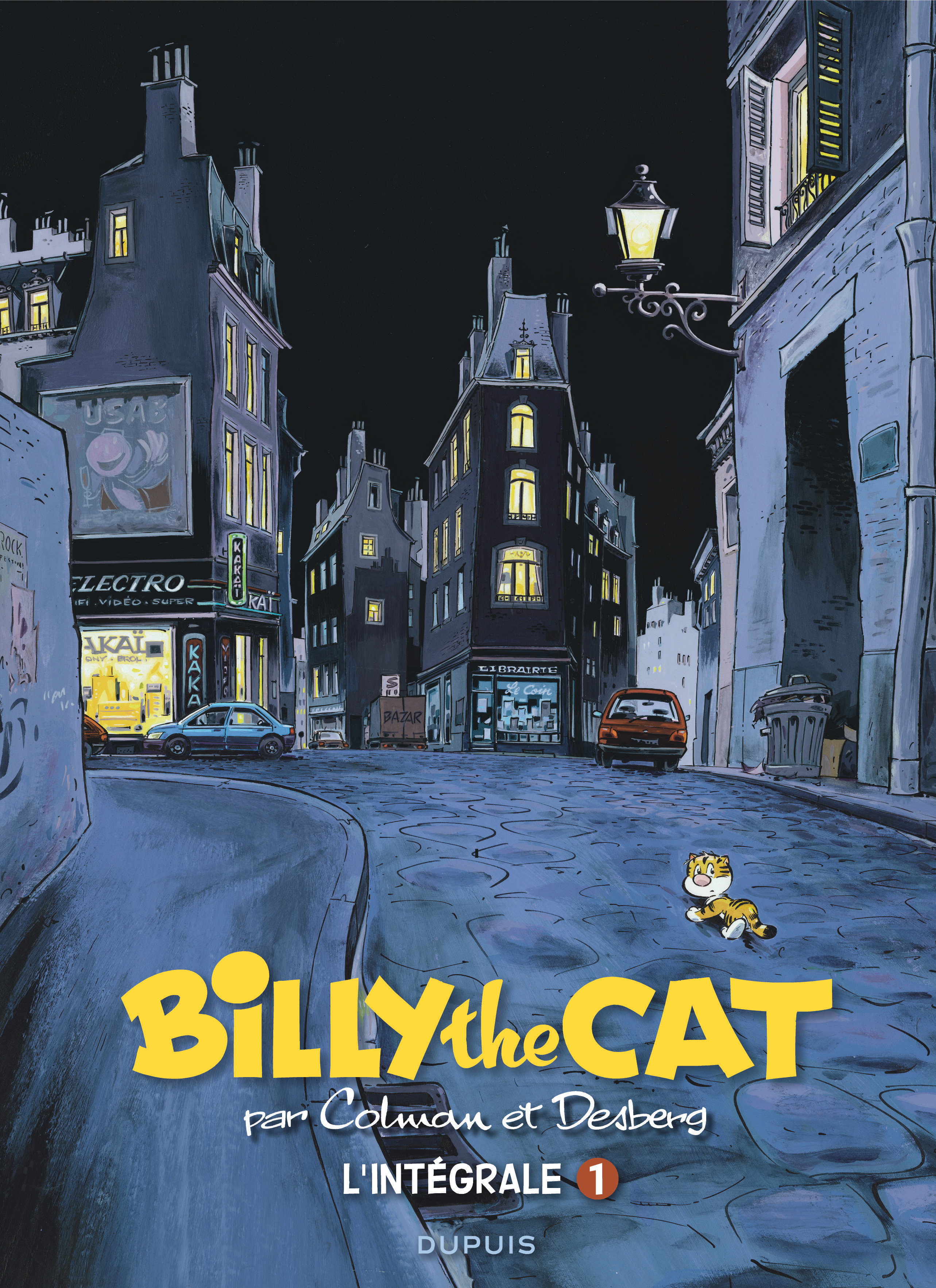 BILLY the CAT - L'intégrale - Tome 1 - Billy the Cat intégrale 1 : 1981-1993 (9782800161037-front-cover)