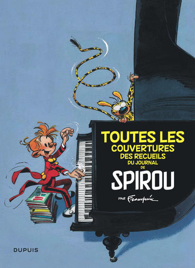 Franquin Patrimoine - Tome 0 - Toutes les couvertures des recueils du Journal de Spirou par Franquin (9782800165783-front-cover)