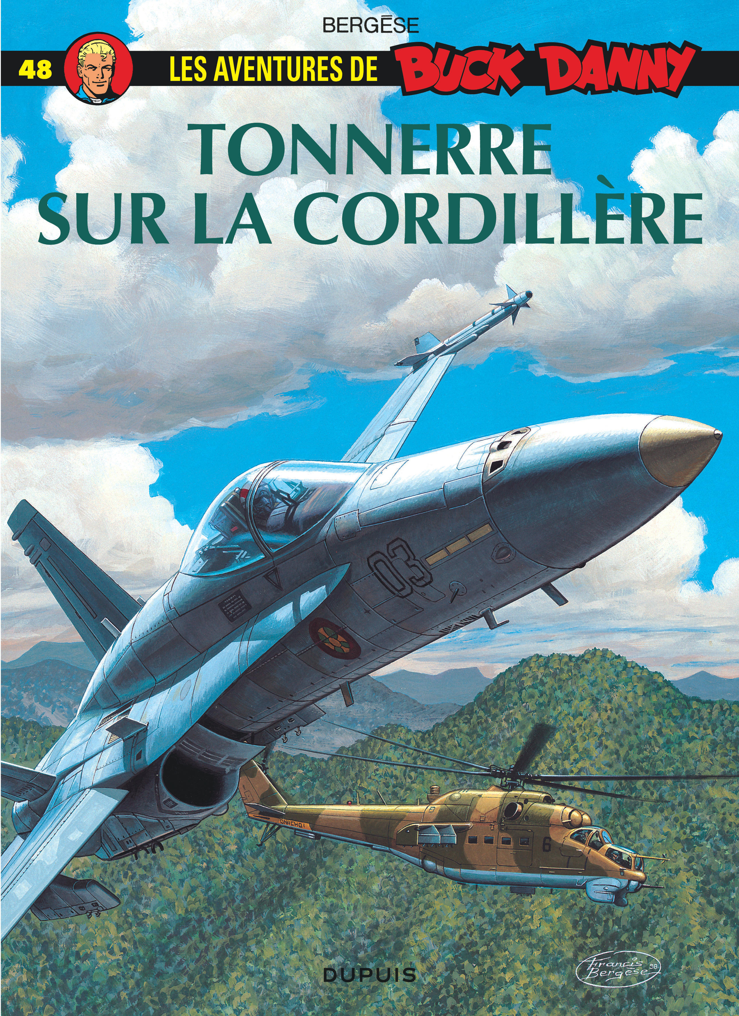 Buck Danny - Tome 48 - Tonnerrre sur la Cordillère (9782800125909-front-cover)