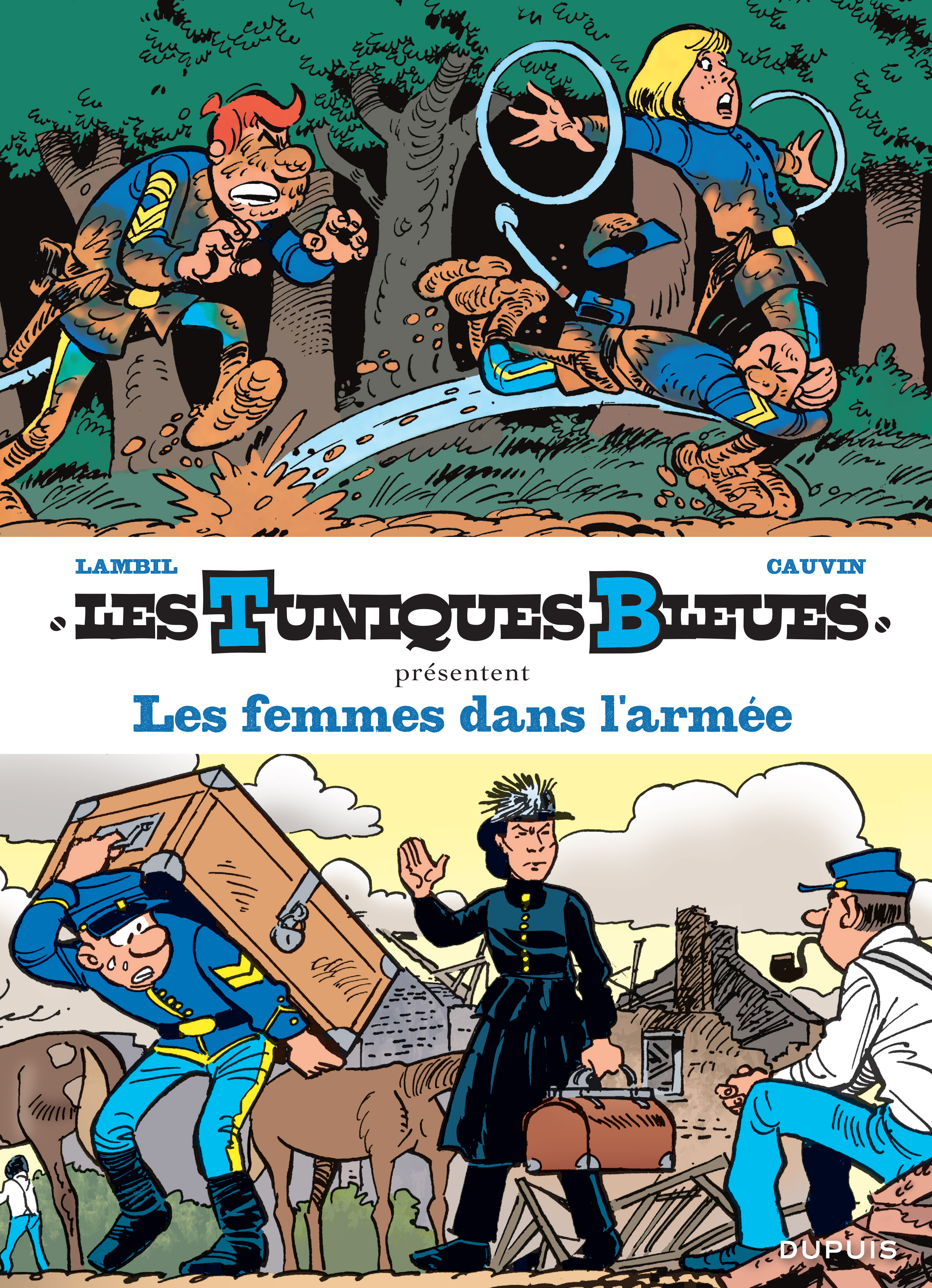 Les Tuniques Bleues présentent - Tome 9 - Les femmes dans l'armée (9782800170398-front-cover)