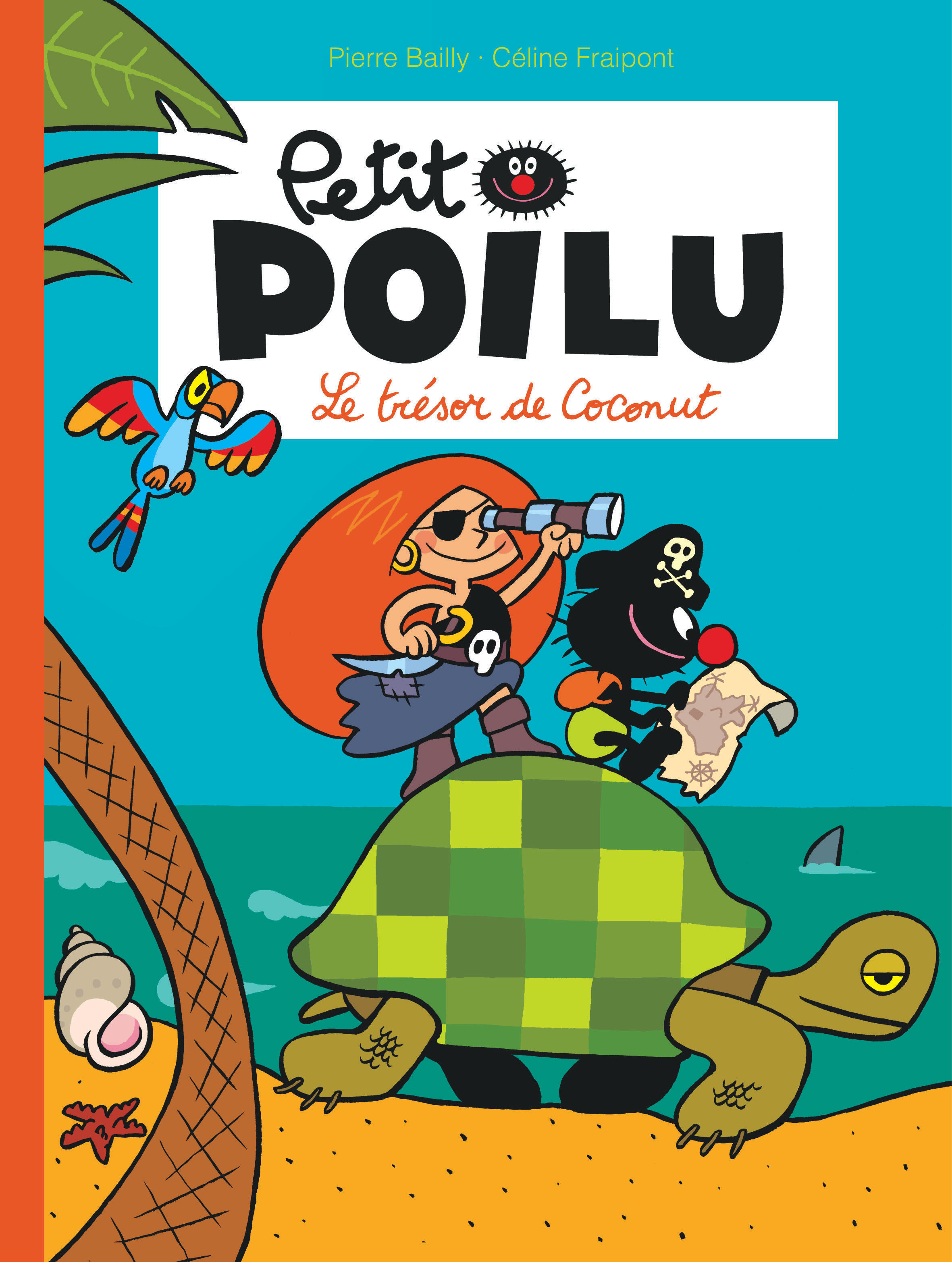 Petit Poilu - Tome 9 - Le trésor de Coconut (nouvelle maquette) (9782800153247-front-cover)