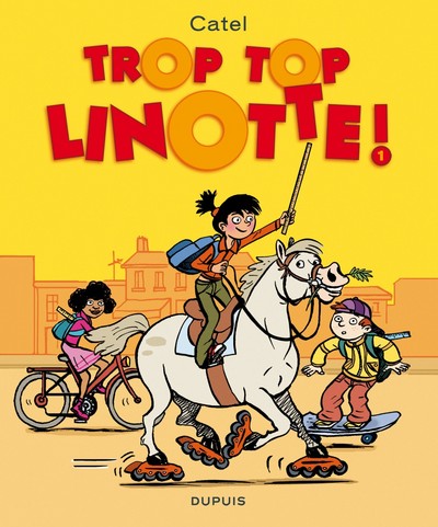 Top Linotte - Tome 1 - Trop stylé ! (9782800146799-front-cover)