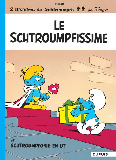 Les Schtroumpfs - Tome 2 - Le Schtroumpfissime (9782800101095-front-cover)