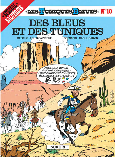 Les Tuniques Bleues - Tome 10 - Des Bleus et des tuniques (9782800108674-front-cover)