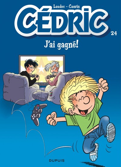 Cédric - Tome 24 - J'ai gagné ! (9782800146461-front-cover)