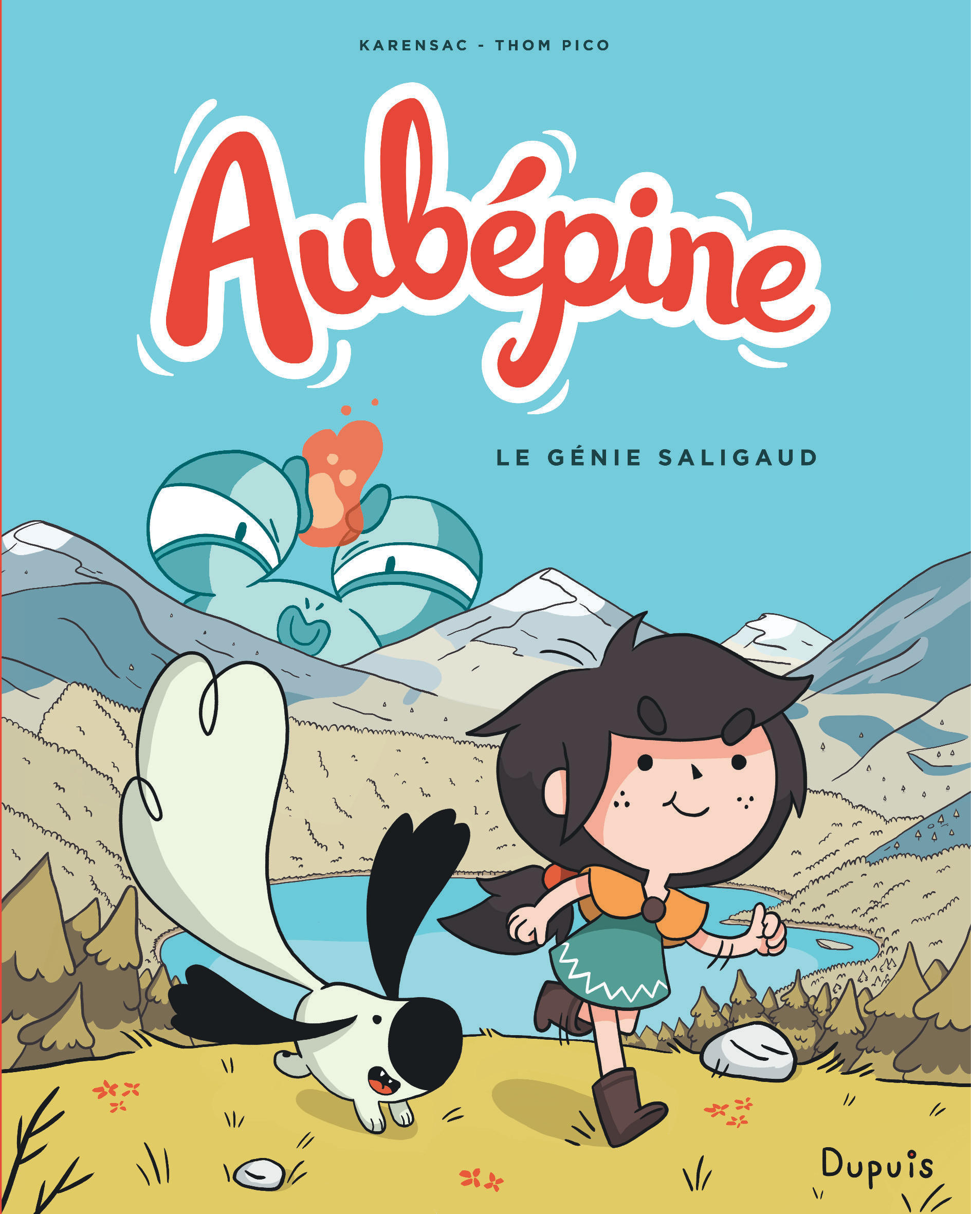 Aubépine - Tome 1 - Le Génie Saligaud (9782800173795-front-cover)