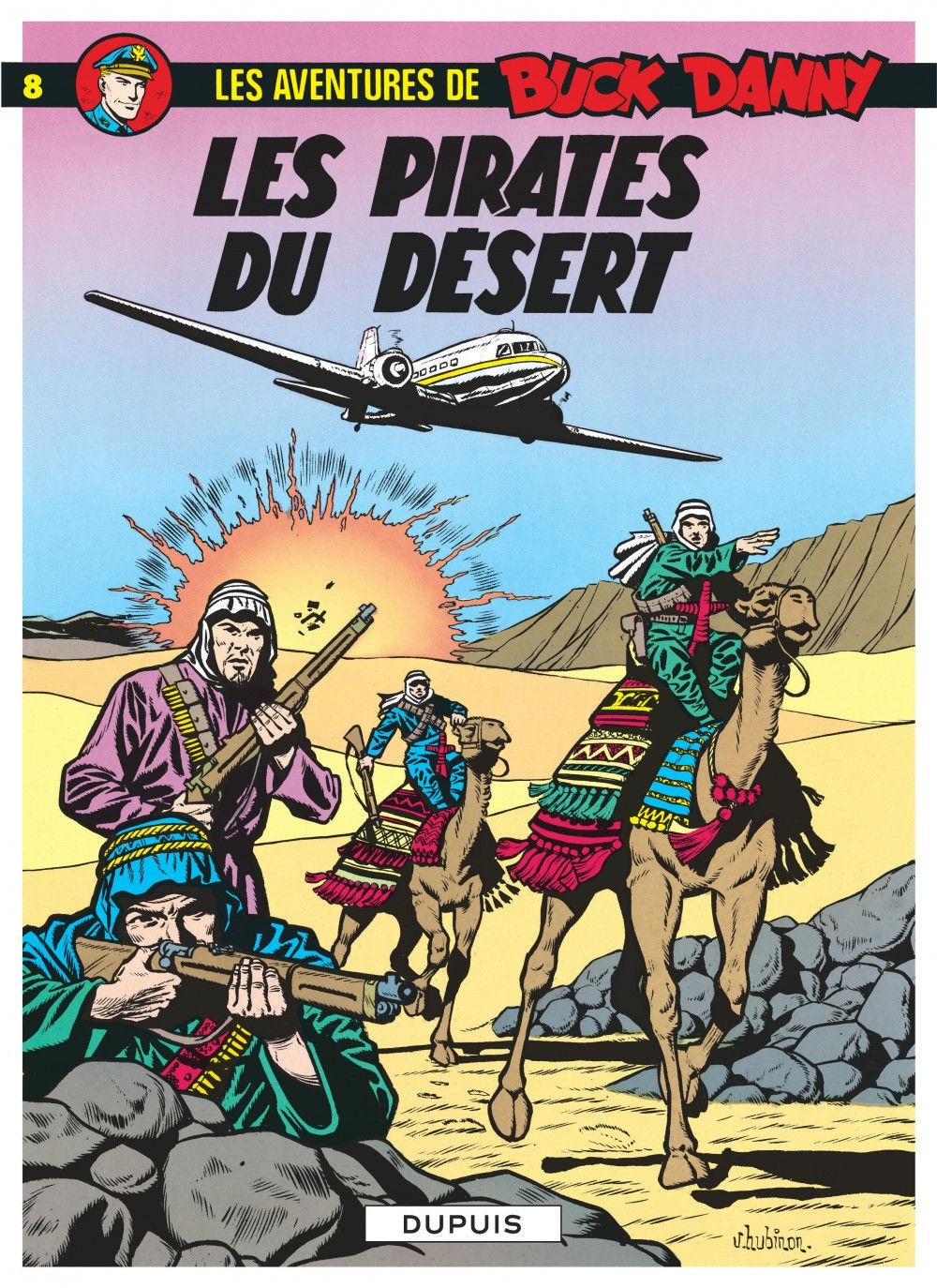 Buck Danny - Tome 8 - Les Pirates du désert (9782800112046-front-cover)