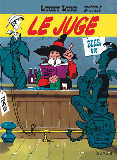 Lucky Luke - Tome 13 - Le Juge (9782800114538-front-cover)