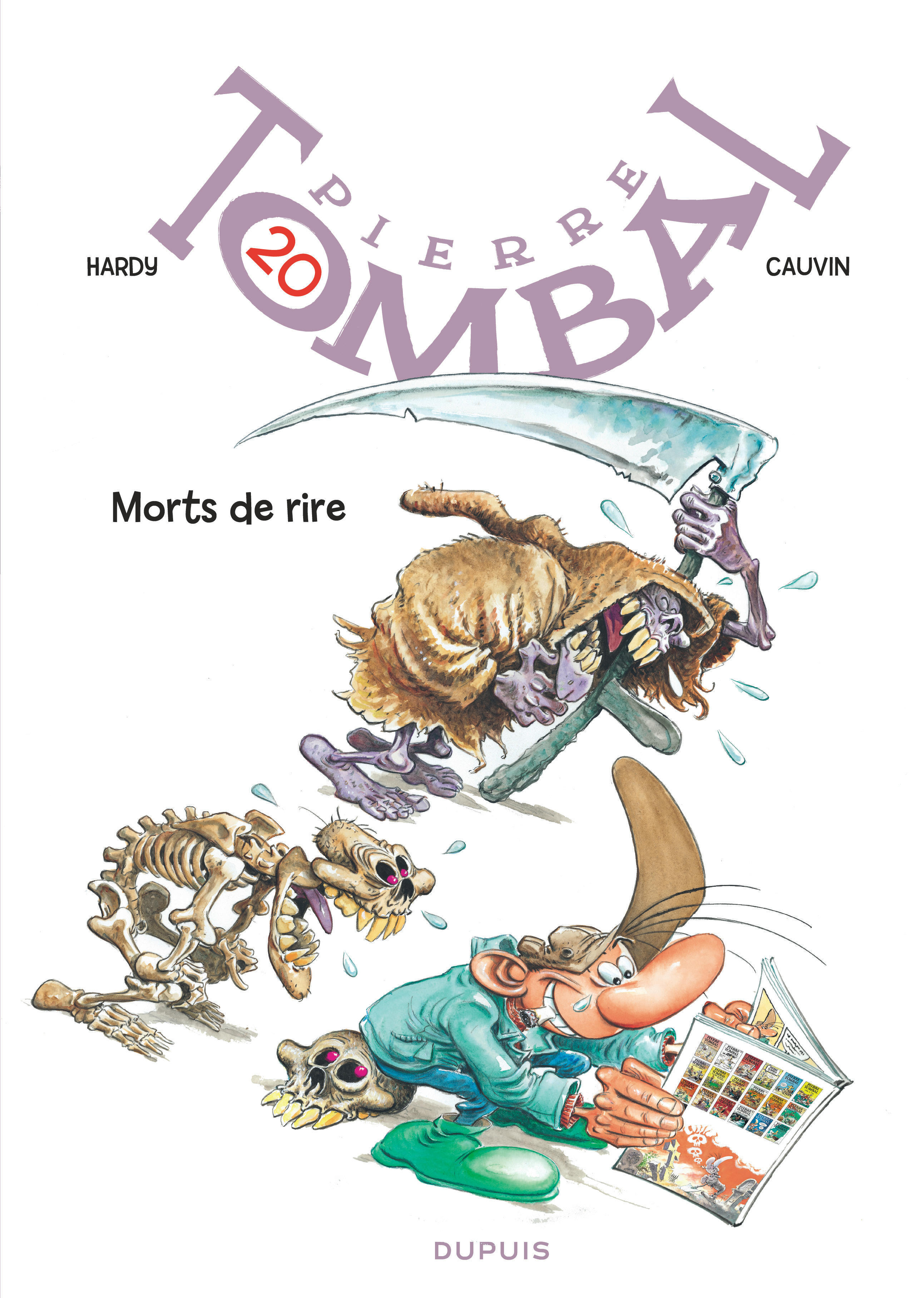 Pierre Tombal - Tome 20 - Morts de rire (nouvelle maquette) (9782800164625-front-cover)