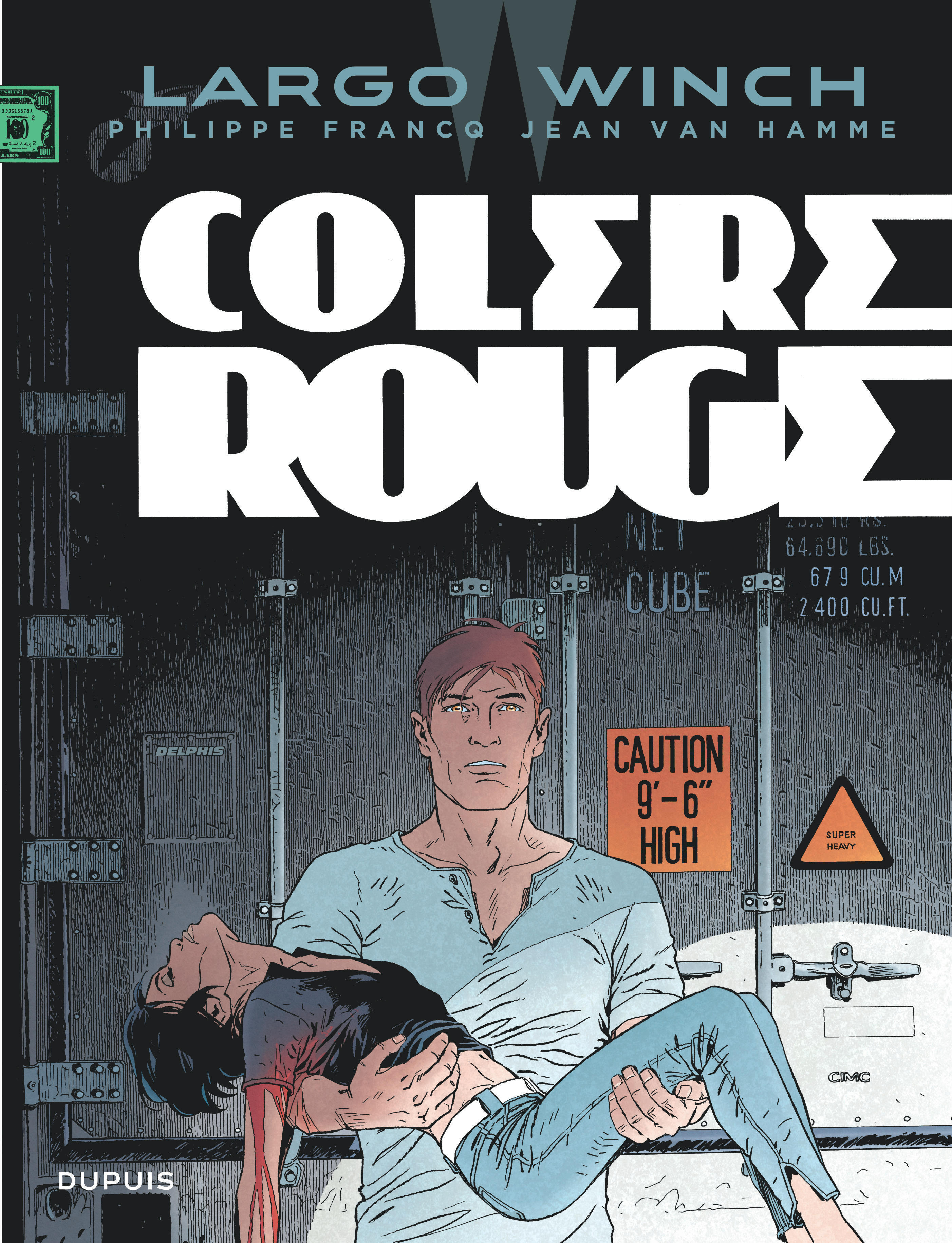 Largo Winch - Tome 18 - Colère rouge (grand format) (9782800159621-front-cover)