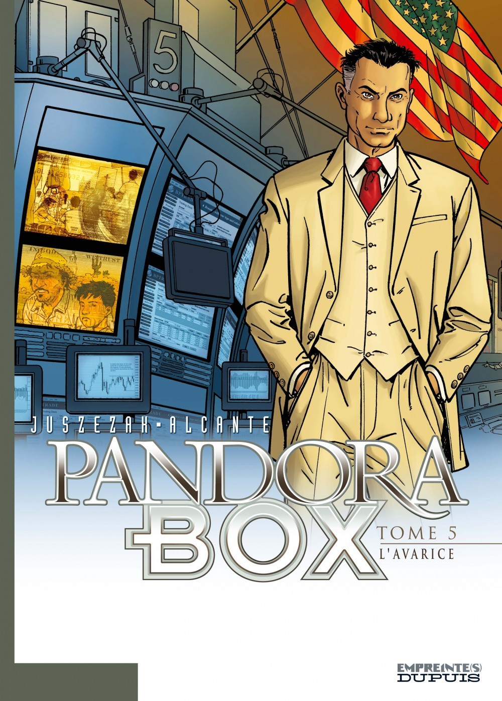 Pandora Box - Tome 5 - L'avarice - tome 5/8 (9782800137452-front-cover)