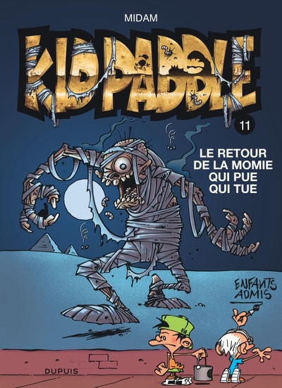 Kid Paddle - Tome 11 - Le retour de la momie qui pue qui tue (9782800139494-front-cover)