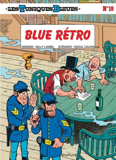 Les Tuniques Bleues - Tome 18 - Blue rétro (9782800108759-front-cover)