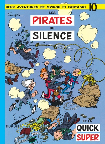 Spirou et Fantasio - Tome 10 - Les Pirates du silence (9782800100128-front-cover)