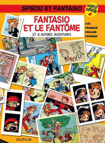 Spirou et Fantasio - Hors-série - Tome 4 - Fantasio et le fantôme (et 4 autres aventures) (9782800134567-front-cover)