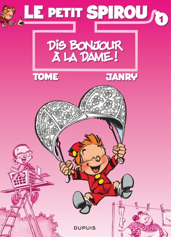 Le Petit Spirou - Tome 1 - Dis bonjour à la dame ! (9782800117270-front-cover)